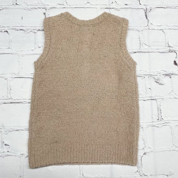 NEW 7AM Enfant Fuzzy Sleeveless Henley 9-12 mos Pecan Recycled Polyester - Picture 8 of 10